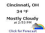 Click for Cincinnati, Ohio Forecast